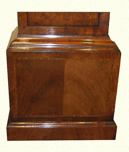 8 Day Longcase Clock In Walnut Case By Samuel Holbin Bitton