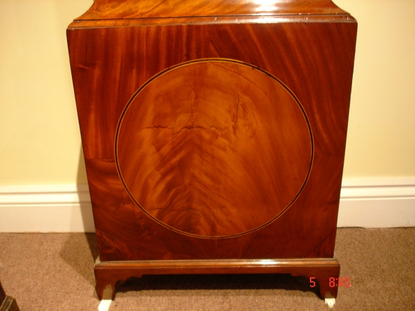 8 Day Longcase Clock in Mahogany Case SOLD