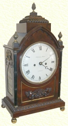 8 Day Striking Bracket Clock By Septimus Miles, London