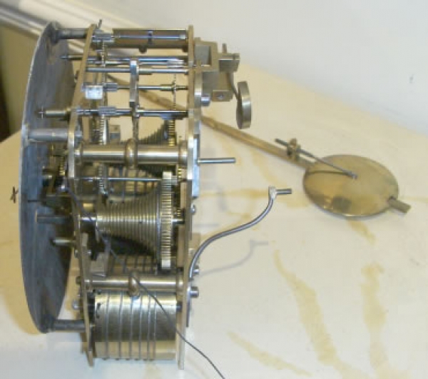 8 Day Striking Bracket Clock By Septimus Miles, London