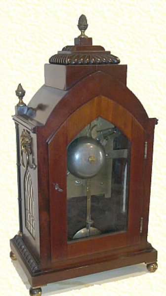 8 Day Striking Bracket Clock By Septimus Miles, London