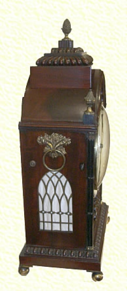 8 Day Striking Bracket Clock By Septimus Miles, London