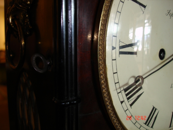 8 Day Striking Bracket Clock By Septimus Miles, London