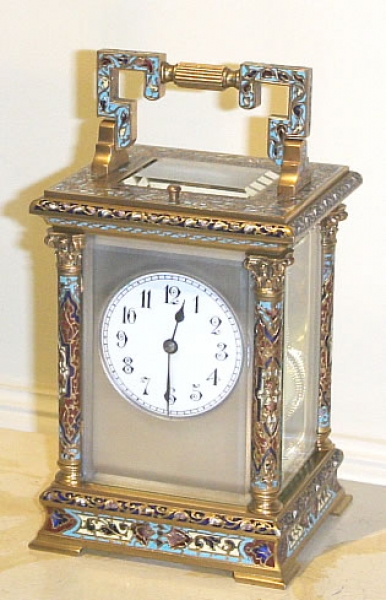 8 Day Striking Carriage Clock SOLD