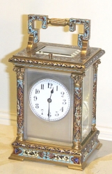 8 Day Striking Carriage Clock SOLD