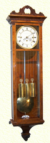 Biedermaier Vienna Regulator With Grande Sonnerie Movement
