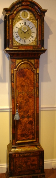 rare month duration longcase