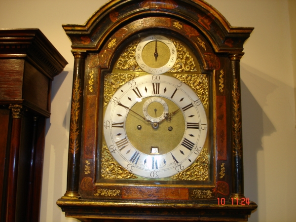 rare month duration longcase