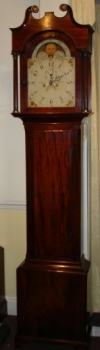 moondial grandfather clock