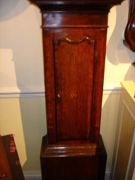 mahogany oak grandfather