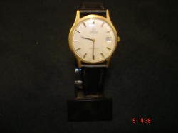 omega automatic gold watch SOLD