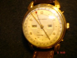 MOVADO COMPLEX WATCH GOLD