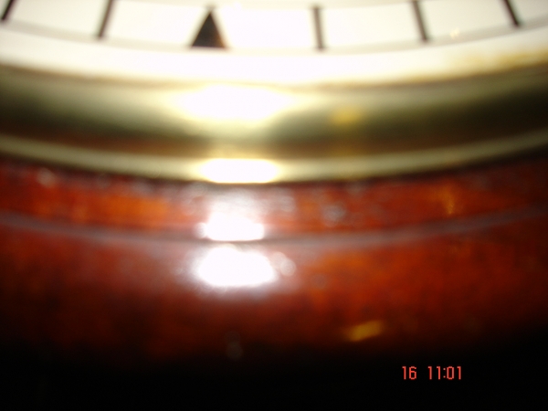 Fine 12ins dial clock.SOLD