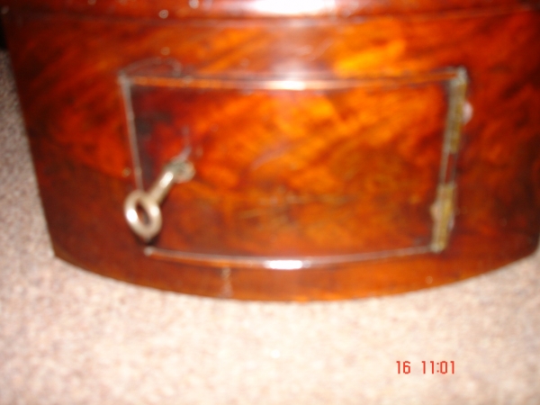 Fine 12ins dial clock.SOLD