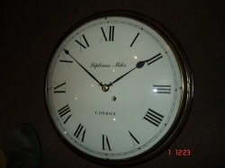 convex dial clock  SOLD