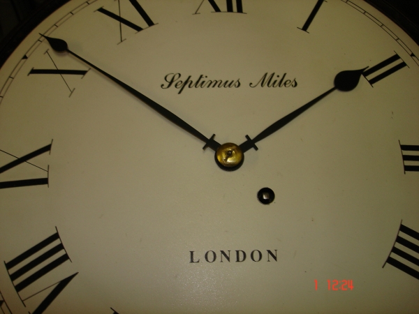 convex dial clock  SOLD