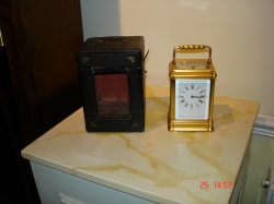 early gorge carriage clock french SOLD