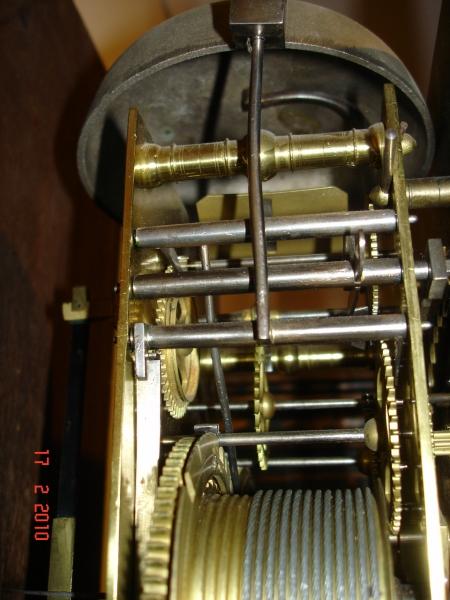 queen ann walnut longcase SOLD