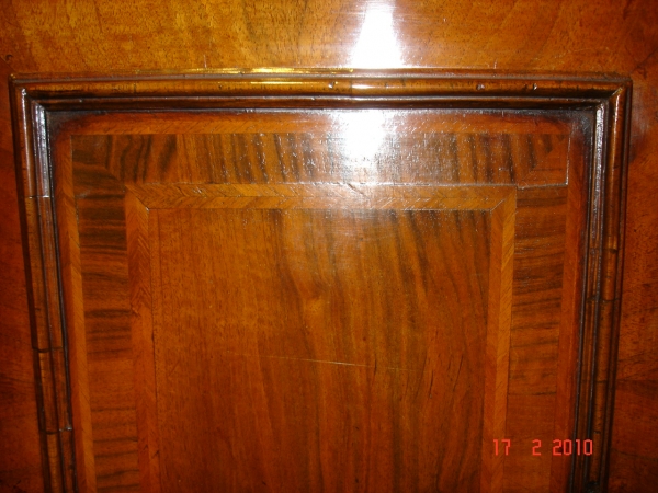 queen ann walnut longcase SOLD