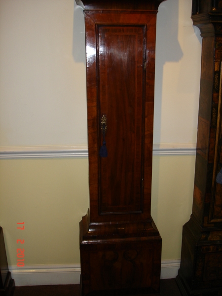 queen ann walnut longcase SOLD