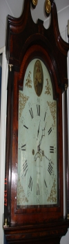 fine mahogany oak longcase.
