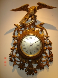 Rare wall clock by Paul Rimbault London.