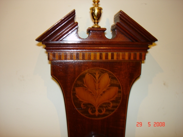 Mahogany Borometer by Short & Mason london.SOLD