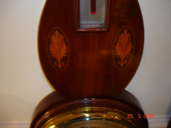 Mahogany Borometer by Short & Mason london.SOLD