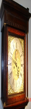 Early brass dial longcase sold