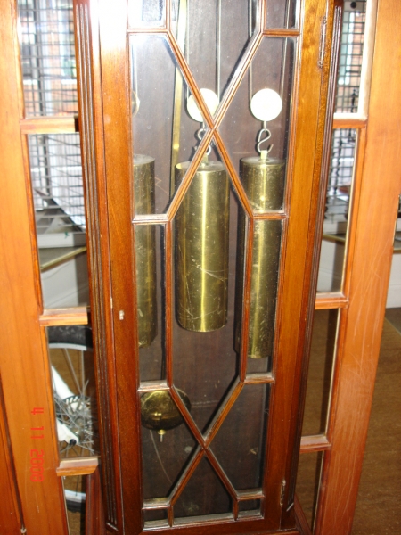 Musical grandmother clock. SOLD