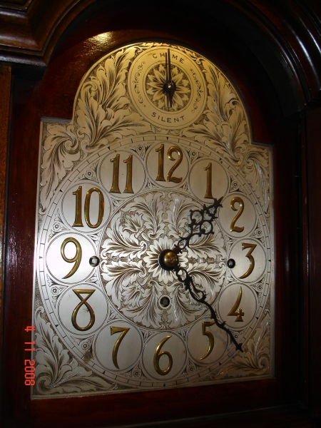 Musical grandmother clock. SOLD