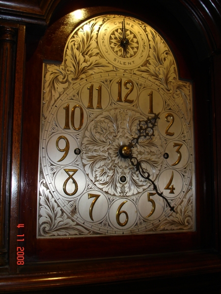 Musical grandmother clock. SOLD