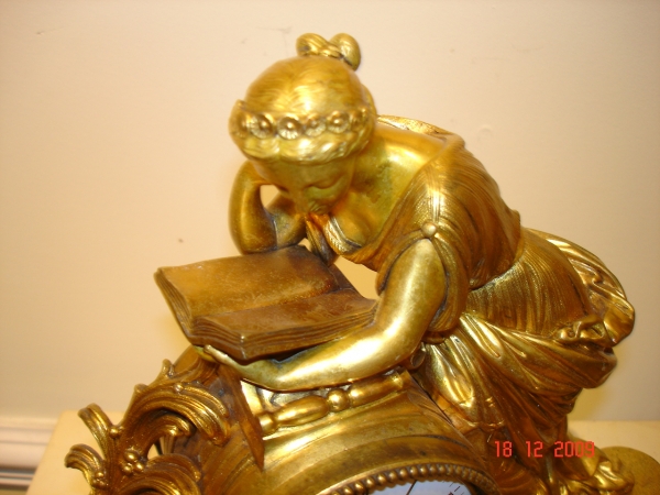 Fine Gilt Bronze Clock
