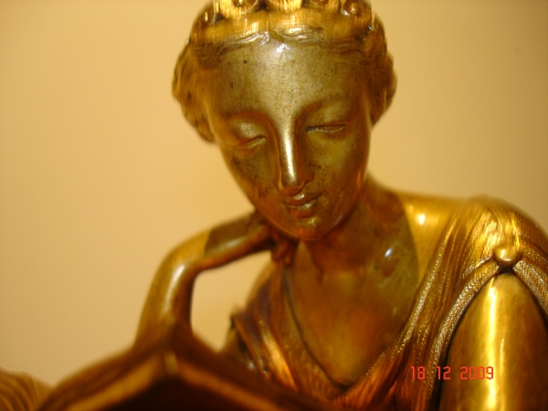 Fine Gilt Bronze Clock
