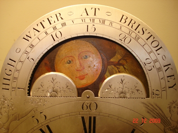 Fine Small moon dial.