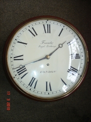 Fine Convex Dial Clock sold
