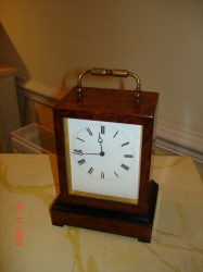 Birds Eye Maple clock