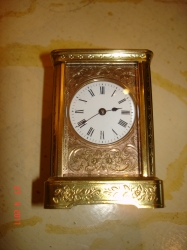 Rare engraved carriage miniature