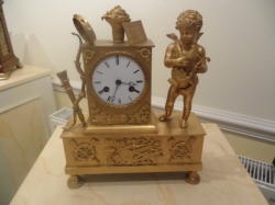 Quality early French clock SOLD