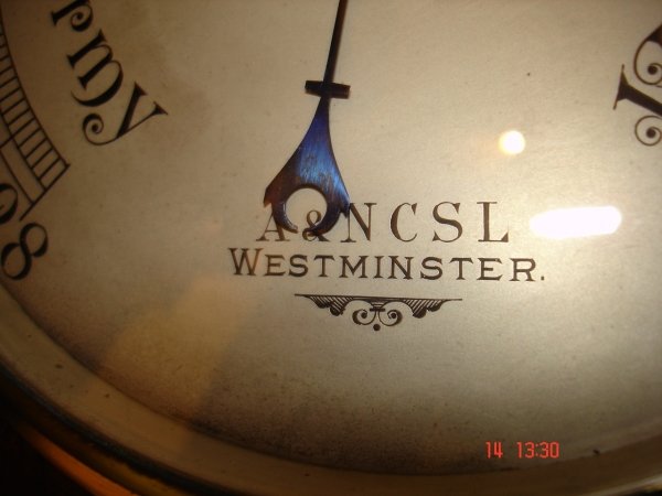 fine edwardian barometer