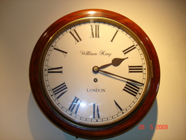 GOOD ENGLISH WALL CLOCK 