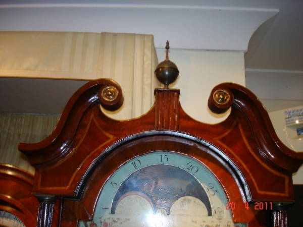 Fine Moondial Longcase 