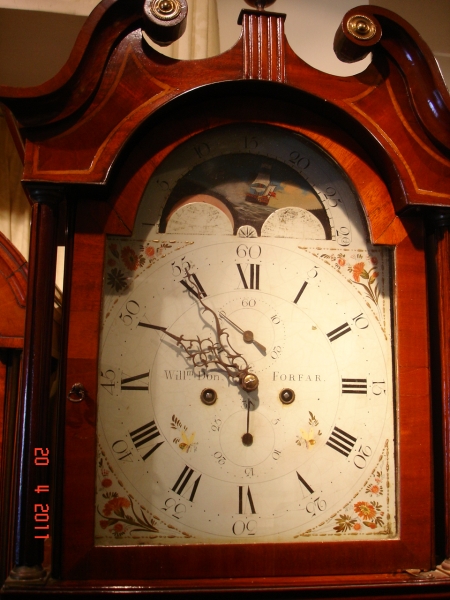 Fine Moondial Longcase 