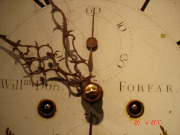 Fine Moondial Longcase 
