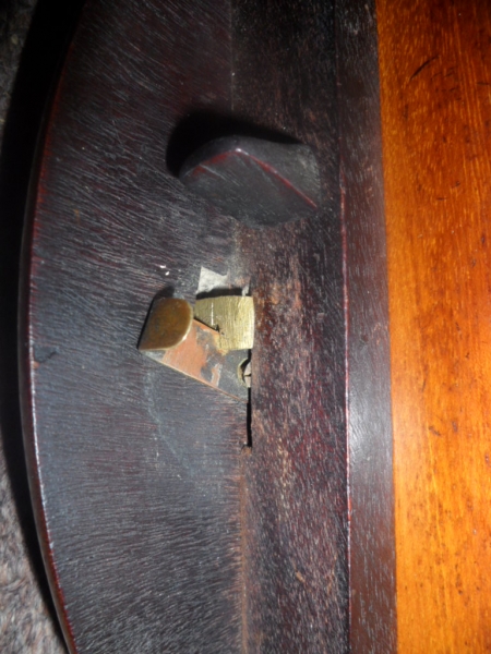 Very nice original 8 ins dial clock english c 1870