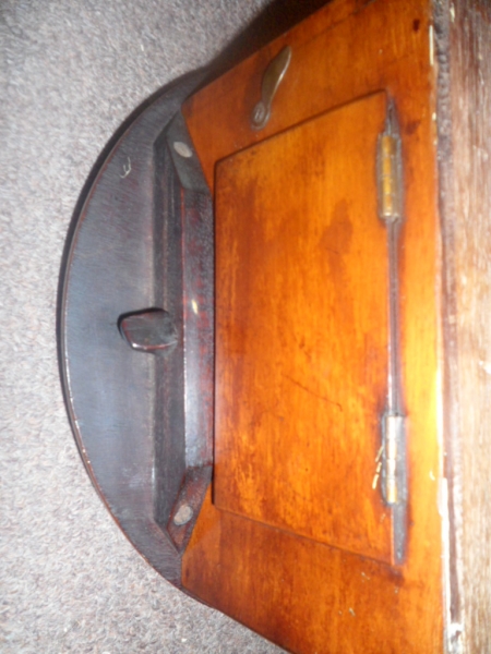 Very nice original 8 ins dial clock english c 1870