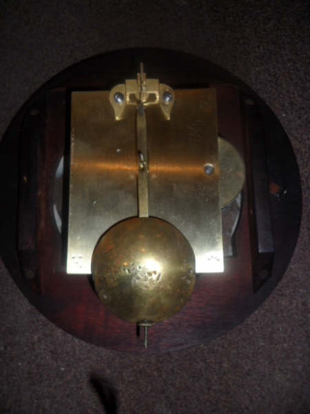 Very nice original 8 ins dial clock english c 1870