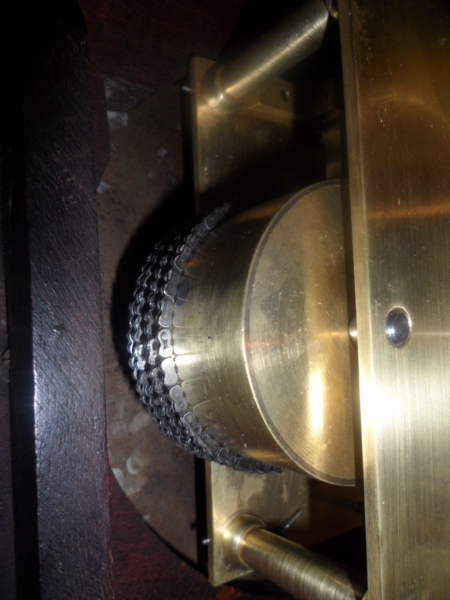 Very nice original 8 ins dial clock english c 1870