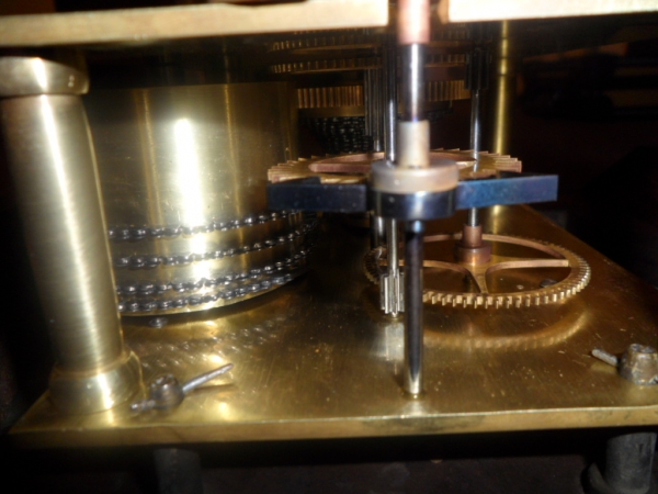 Very nice original 8 ins dial clock english c 1870