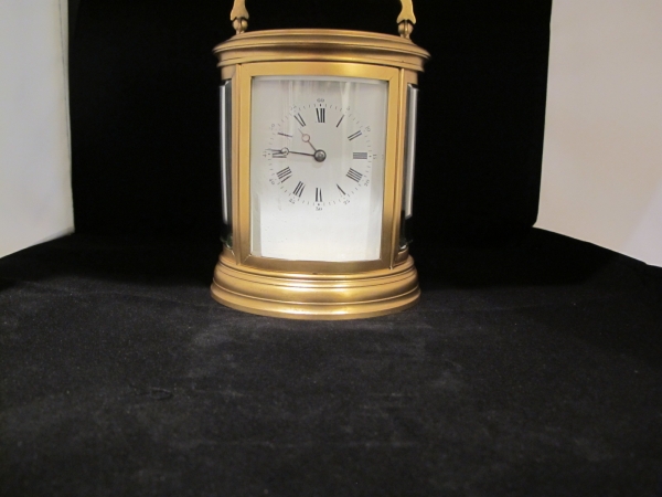 Fine Oval carriage clock